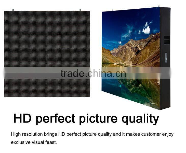 Outdoor high brightness P8 RGB 256*128mm led display