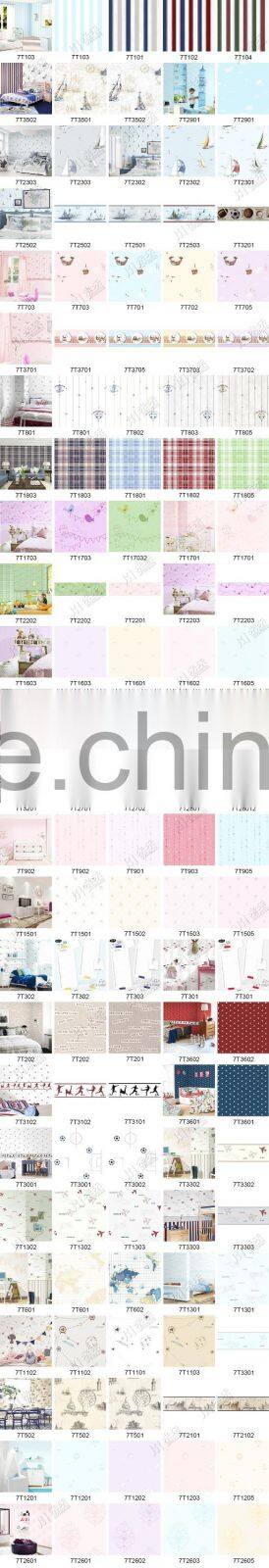 wall decoration bedroom girls wallpaper for kids room