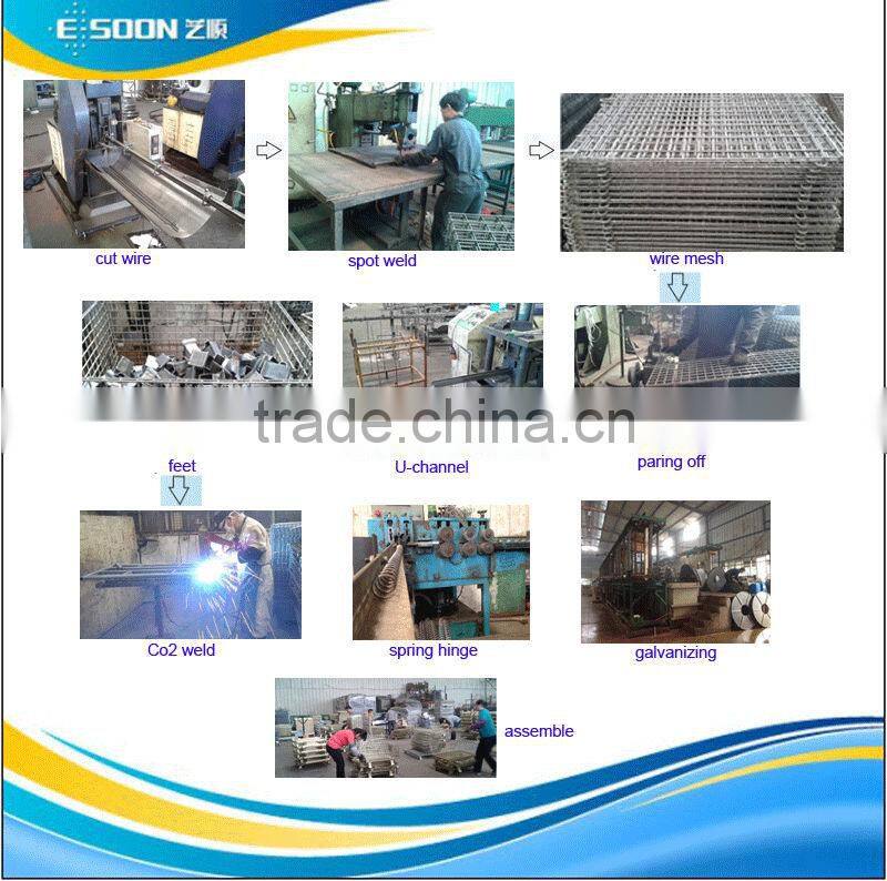 Heavy-duty Metal Container Pallet for cold storage