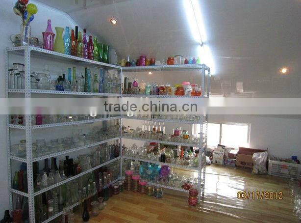 Clear glass cup with OEM decal logo