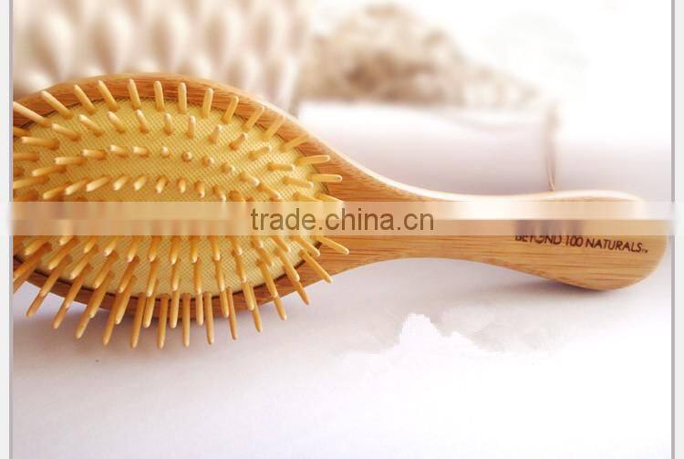 Hight quanlity bamboo hair brush/hair comb massage brush