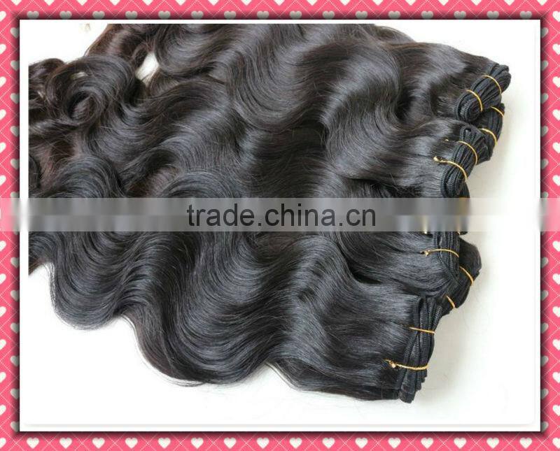 Hot beauty 100% unprocessed brazilian virgin human hair extensions in Qingdao