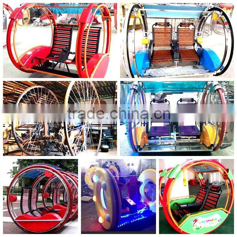 Over 10 years experience amusement equipment swing family ride on happy car for sale