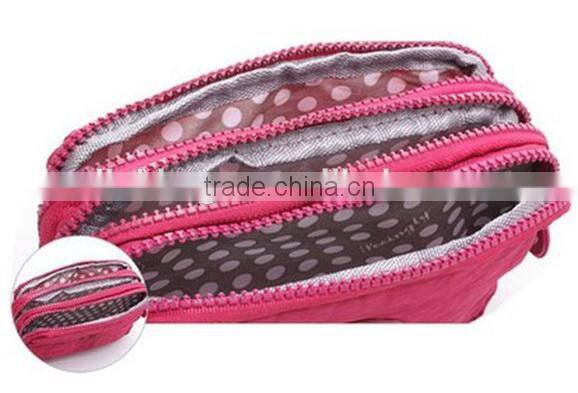 Leisure Multi-layer Wristlets Clutches Cell Phone Bag Wallet Pouch