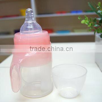 food grade silicone baby feeding Bottle/BPA free silicone baby feeding bottle