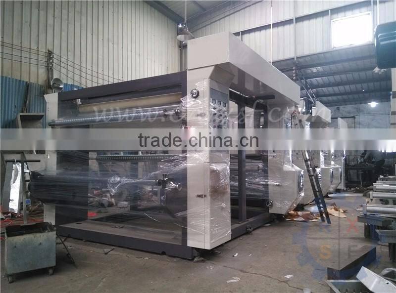 4 color 1600mm gravure type decorative paper printing machine