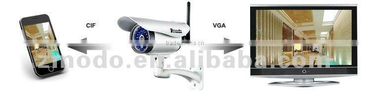 ZMODO 4CH NVR Outdoor Wifi IP Camera Wireless Set