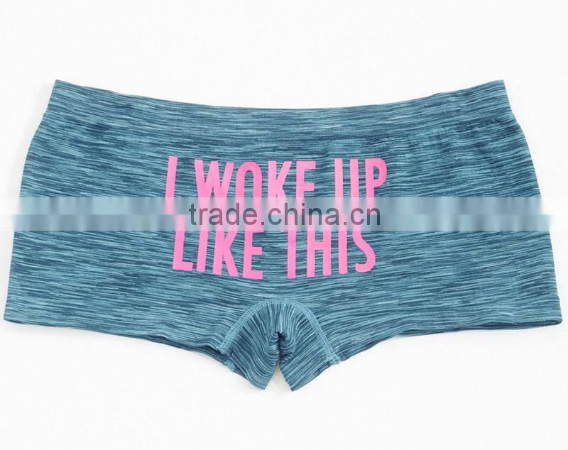 Space Dye knitting For Seamless Boy shorts