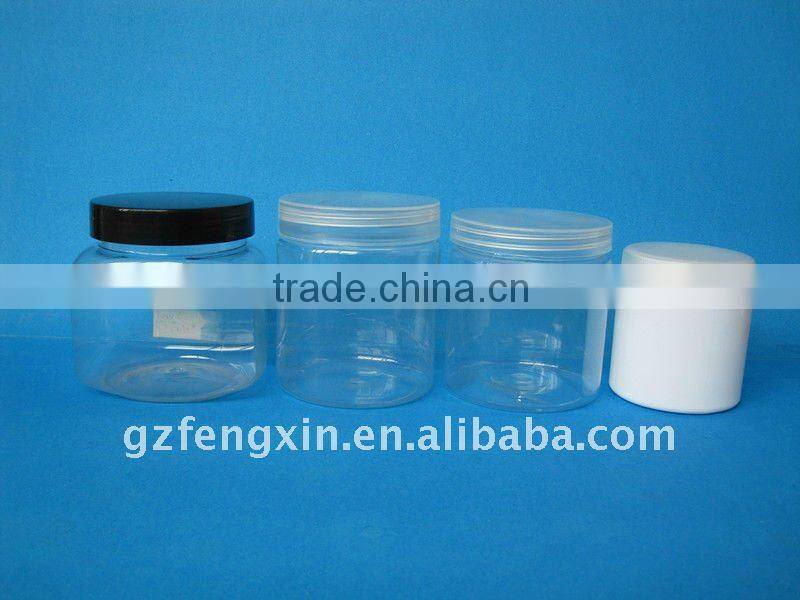10ml small volume empty plastic jar,cosmetic plastic cream jars