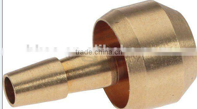 OEM precison brass compression bushings flanged brass bushings