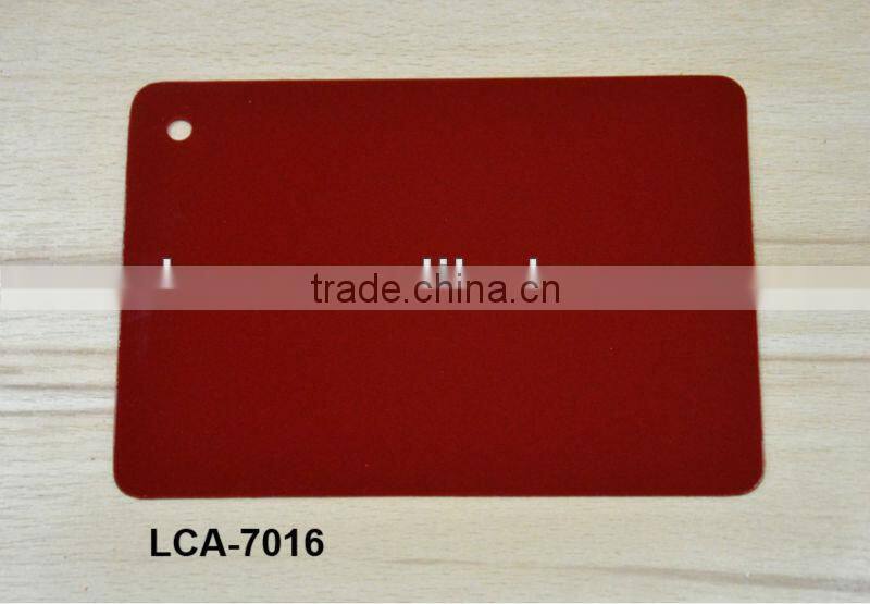 dark red acrylic laminate