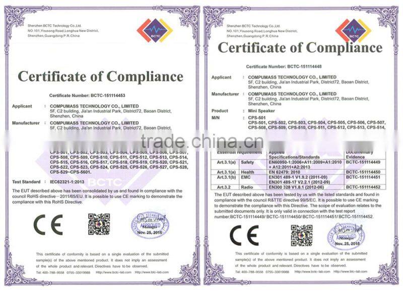 OEM/ODM mini music bluetooth speaker with competitive price