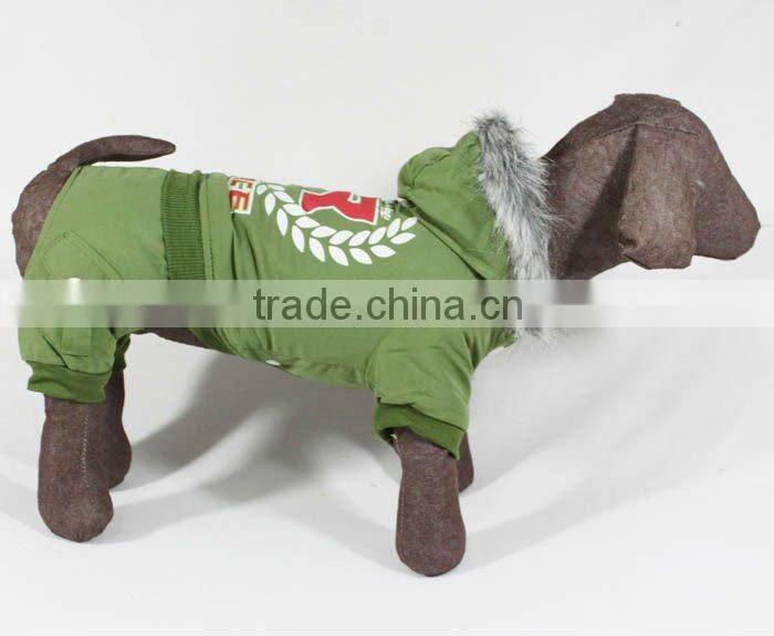 Four feet Pet clothing Winter Dog Coat