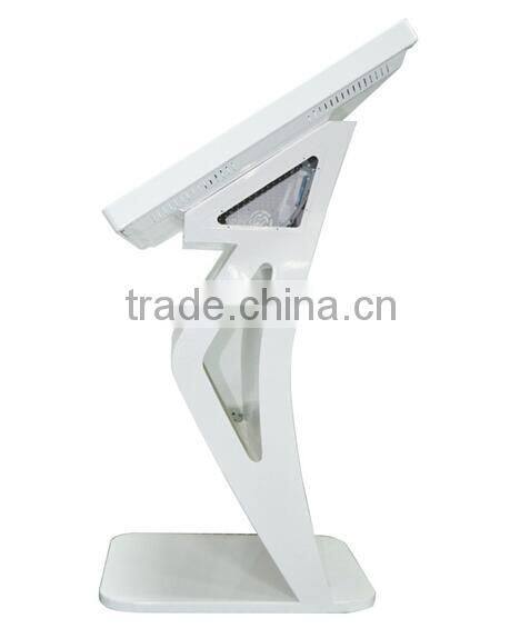 floor stand 24 inch LED interactive self-service terminal advertising display kiosk with mini PC