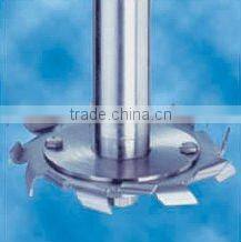 Moveable pneumatic disperser for detergent liquid