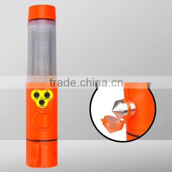 LED multifunction car emergency flashlight