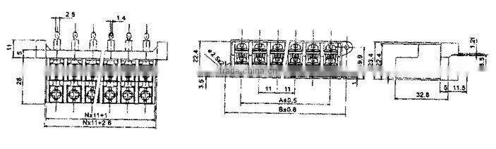 Speaker Terminal Block Connector