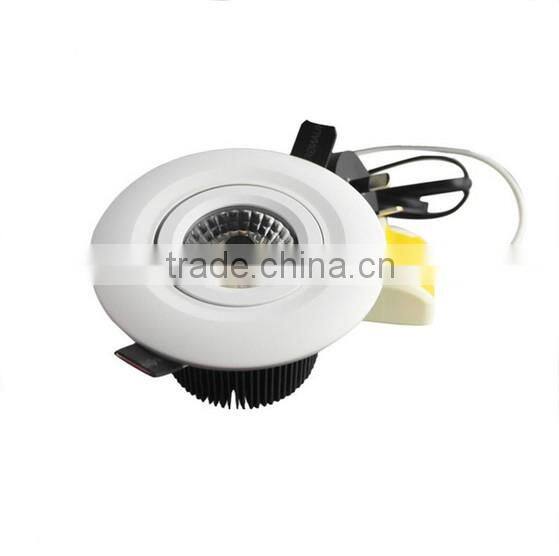 Good quality 15w adjustable led waterproof downlight COB Ceiling Spot Lights