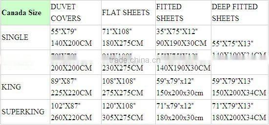 Satin bedding sheet set