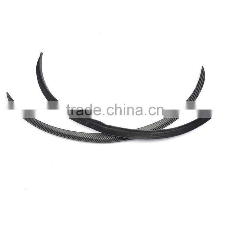 1Pair 29" PP Texture Diffuser Bumper Wide Body Fender Flares Lip For BMW Audi( FIT: universal )