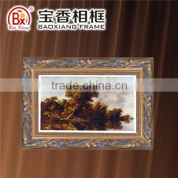 Alibaba Baoxiang Frame 2009-1GK 7*3.5CM Old Wooden Moulding