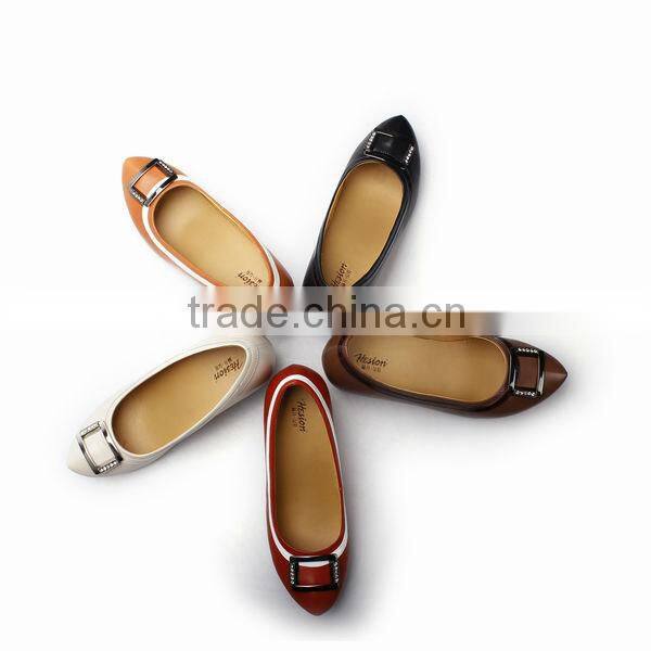 Colorful Sheep Leather Lady Dress Shoes/Women Dress Shoes
