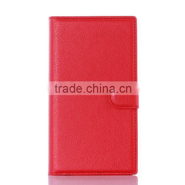 Best for blackberry priv phone case flip wallet case with card slots and phone holder function