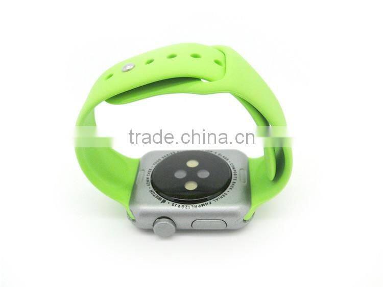 Creative design can custom logo popular silicone colorful watch belt
