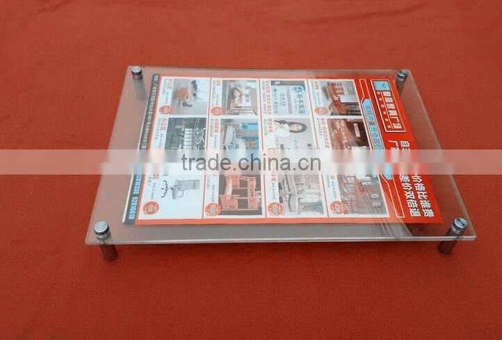 acrylic display picture photo frame