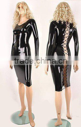 latex dress