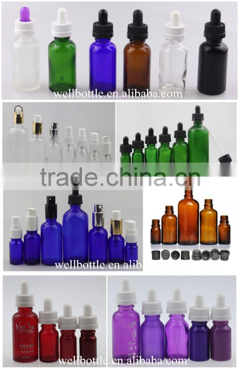 Trade Assurance 30ml skull head glass e liquid dropper bottle black frosted glass dropper bottle