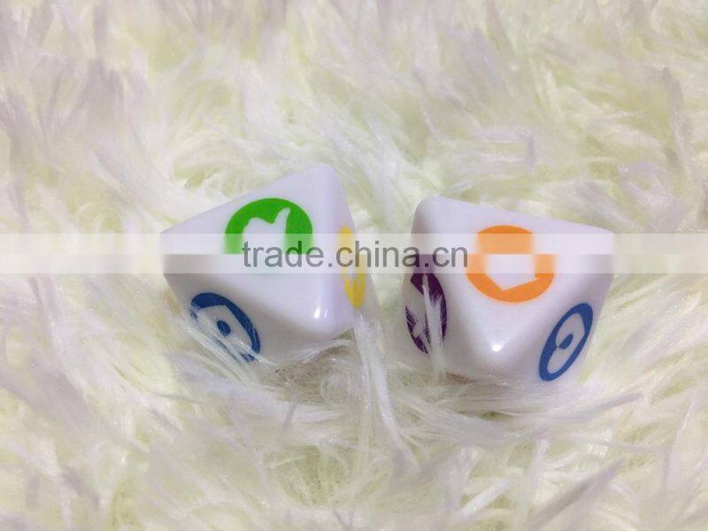 custom printed dice