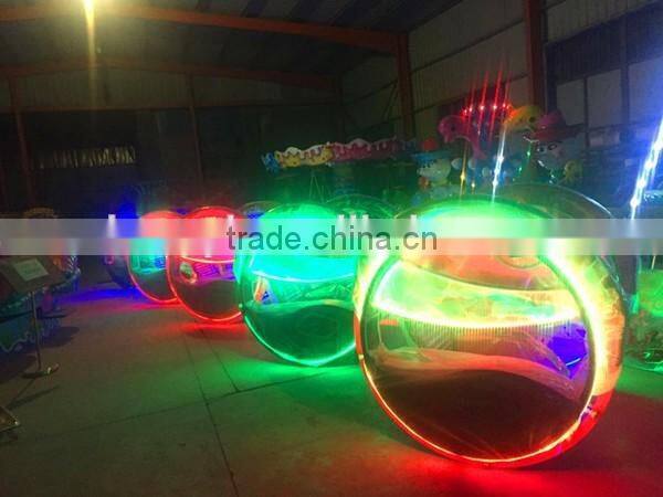 Outdoor amusement equipment luxury car electric happy le bar car for adults