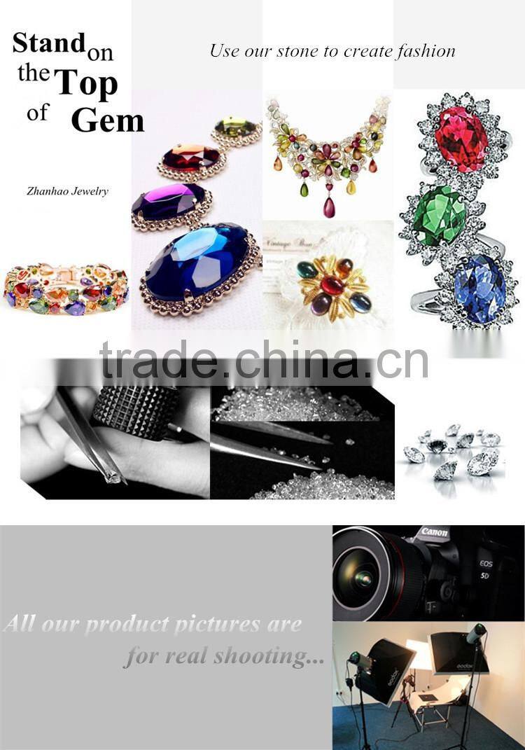 loose nano stone oval cut spinel blue nano gemstone