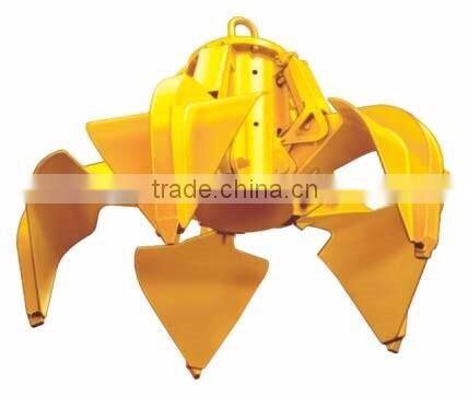 zx210h Hydraulic Orange Peel Grapple Excavator Grab