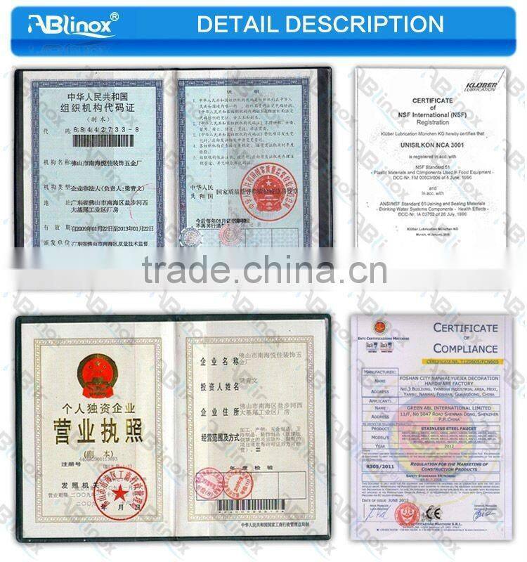 Classical Style SS two handle upper kitchen faucet