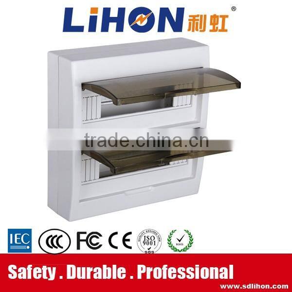 double row 36P size 52.5*36*57 fireproof plastic distribution box