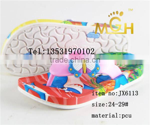 2015 cute pcu children shoes