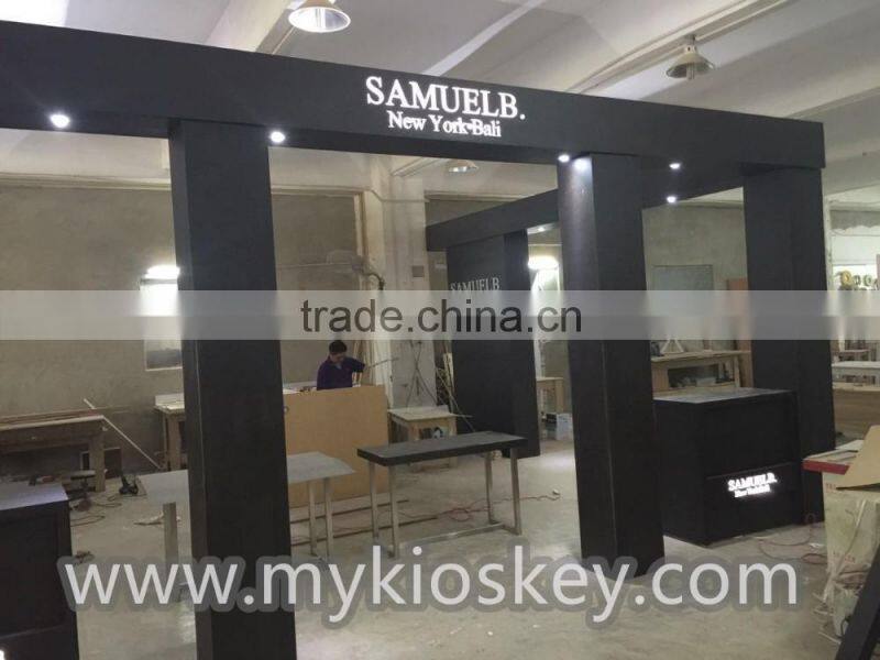 High grade jewellery exhibition jewellery display kiosk design and manufacture
