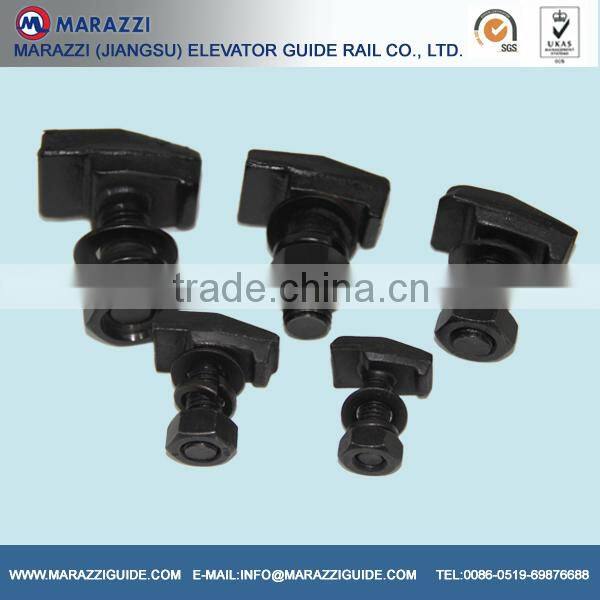 Metal Elevator Guide Rail Clips Elevator Parts