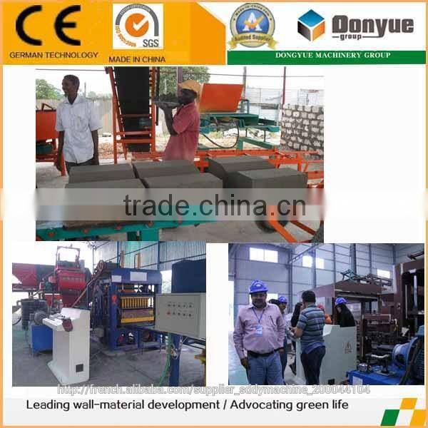 QT40-3A Small egg laying ecological brick machine