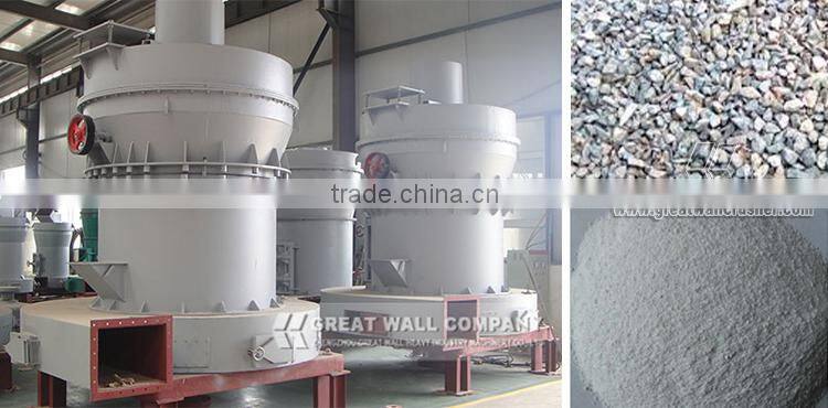 High pressure suspension grinding machine for mine