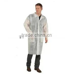 sauna room non-woven disposable gown