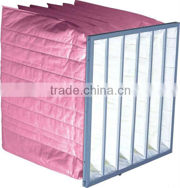 85% Efficiency F7 Nonwoven Fabric Air Pocket Filter for air conditioner