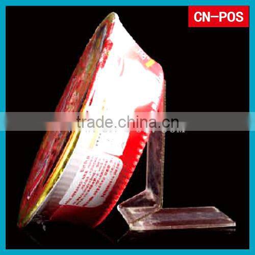 pusher stand with magnet tape for displayed