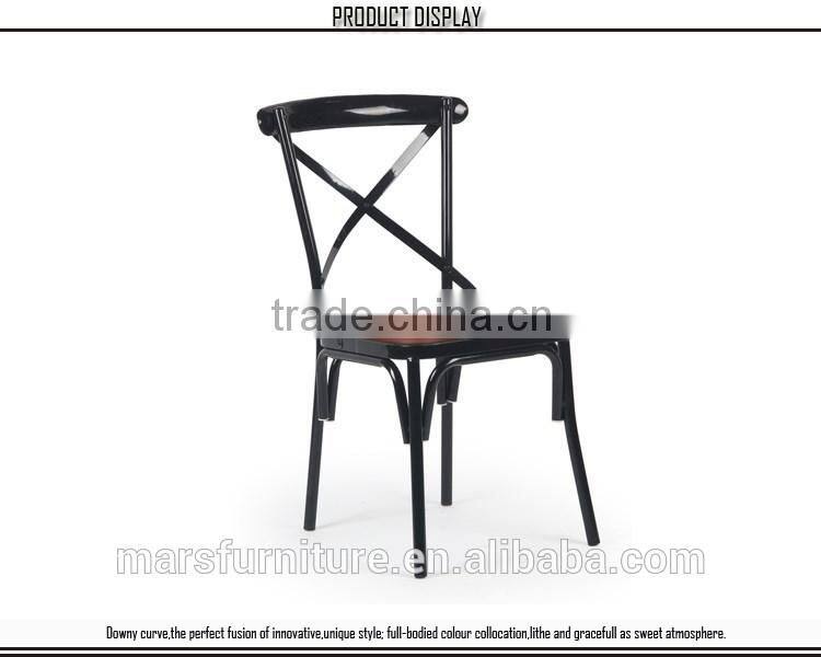 Modern dining metal outdoor chair