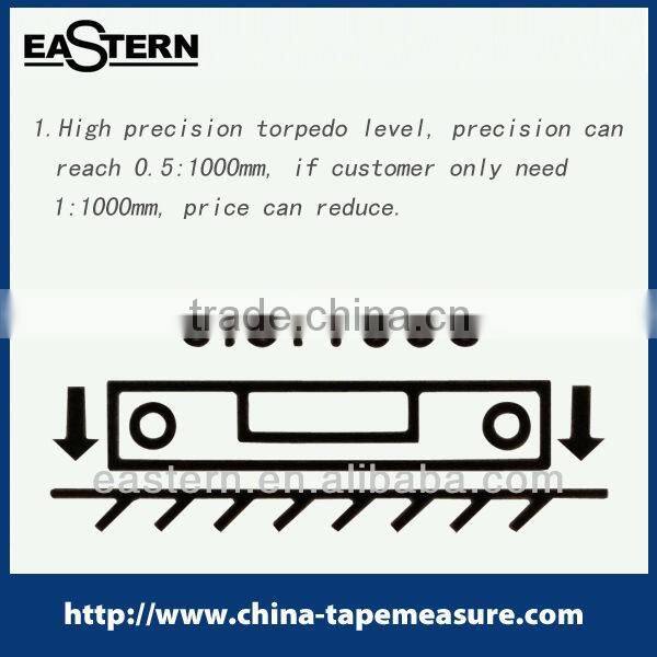 ASL-S01B High precision magnetic torpedo mini spirit level
