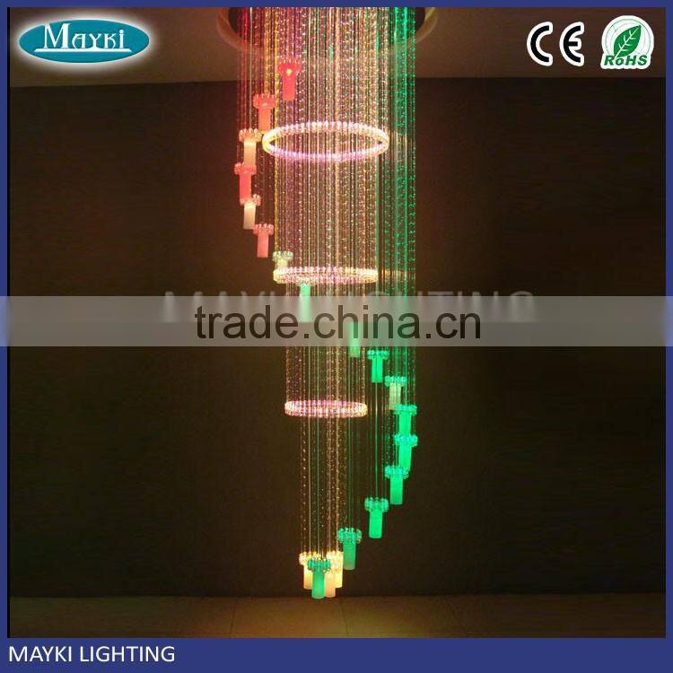 wholesale Win bell fiber optic crystal chandelier