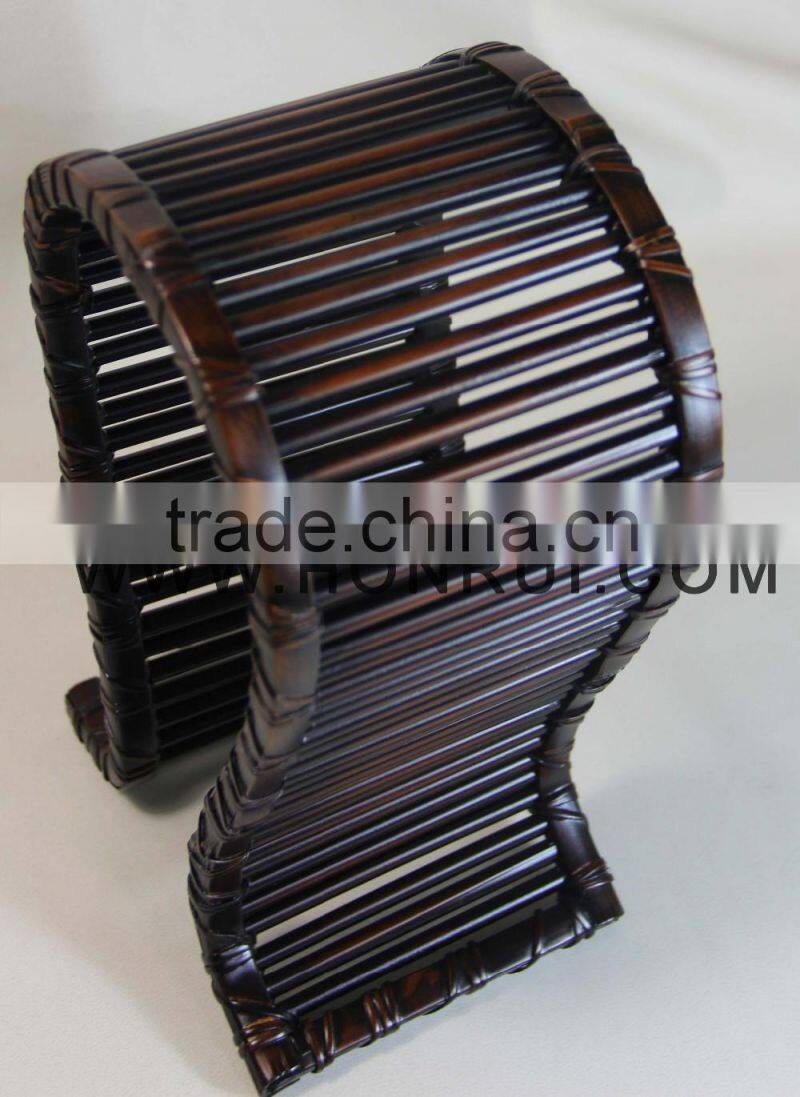 wooden headphone stands with different colors for wholesale black walnut wooden headphone stands