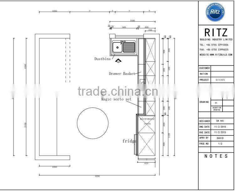 2016 coming fashion kitchen wholesale furniture